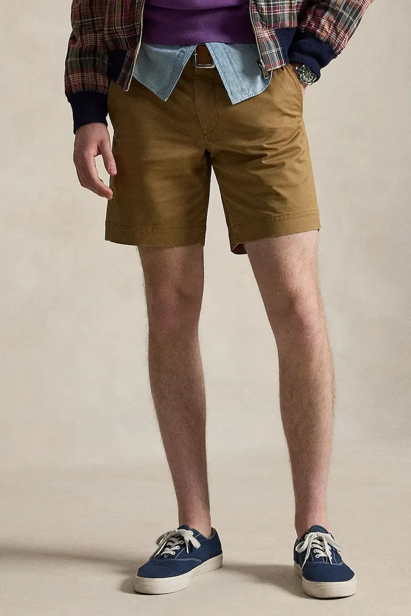 Polo Ralph Lauren σορτς chino Ανδρικά βαμβάκι με ελαστάν