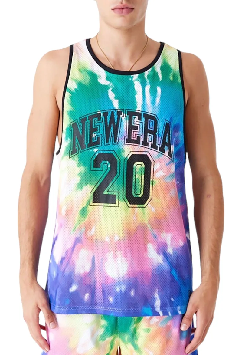 Φανελάκι New Era Ne Tie Dye 60502642-000 Ανδρικό