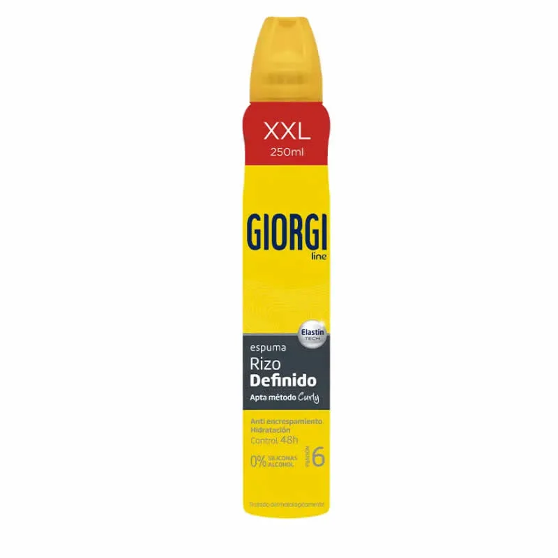Giorgi Defined Curl Mousse Line Suitable for the Curl Method 250ml