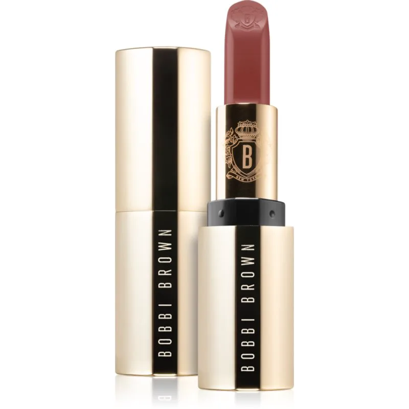 Bobbi Brown Luxe Lipstick πολυτελές κραγιόν με ενυδατικό αποτέλεσμα απόχρωση Burnt Rose 3.8 γρ