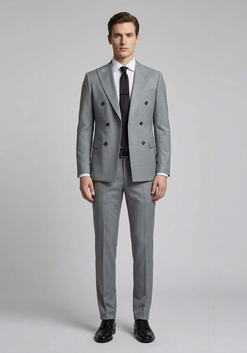 Fragosto 2 Pieces Κοστούμι της σειράς Diego - FRS26 4067 026 003 Grey