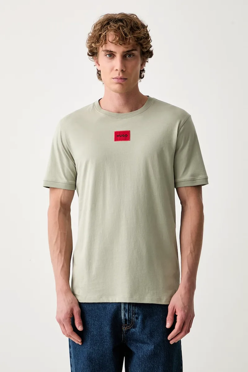 HUGO basic t-shirt Ανδρικό βαμβακερό Diragolino212
