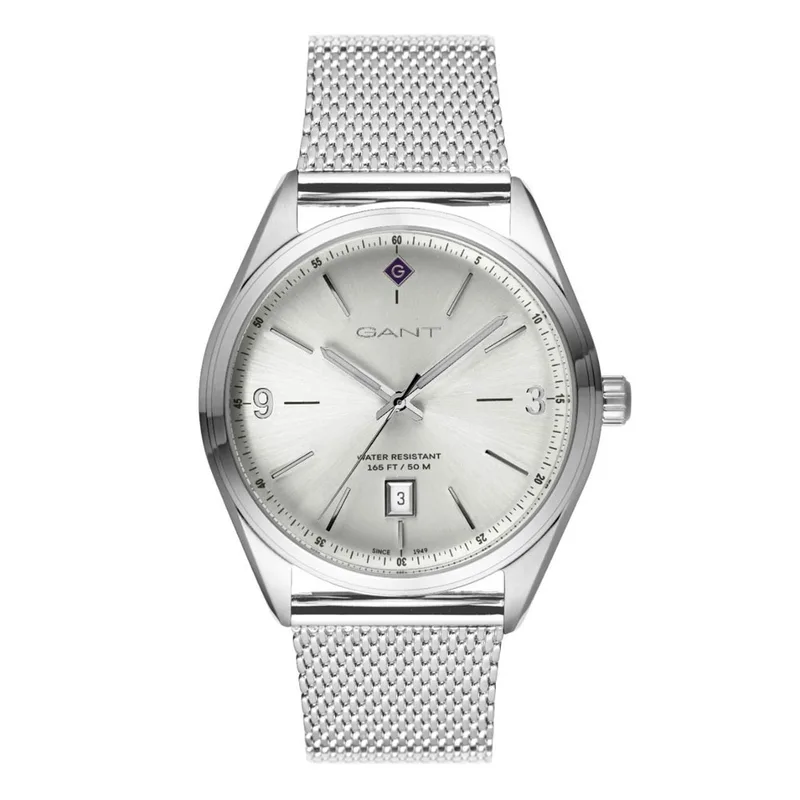 GANT Crestwood Silver Stainless Steel Mesh Bracelet G141008