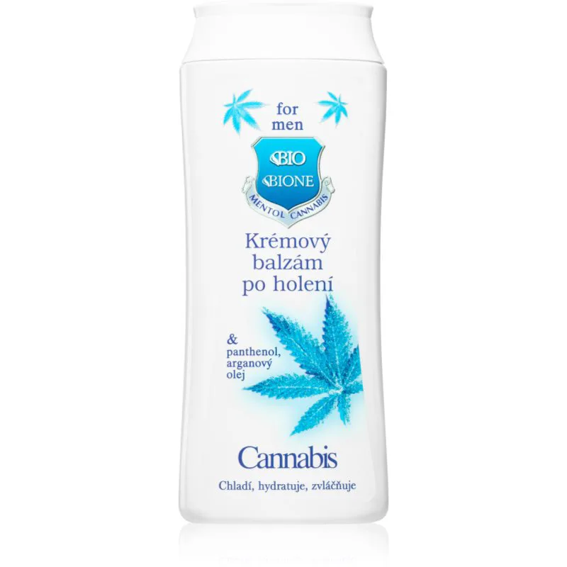 Bione Cosmetics Men Cannabis κρεμώδες βάλσαμο μετά το ξύρισμα 200 ml
