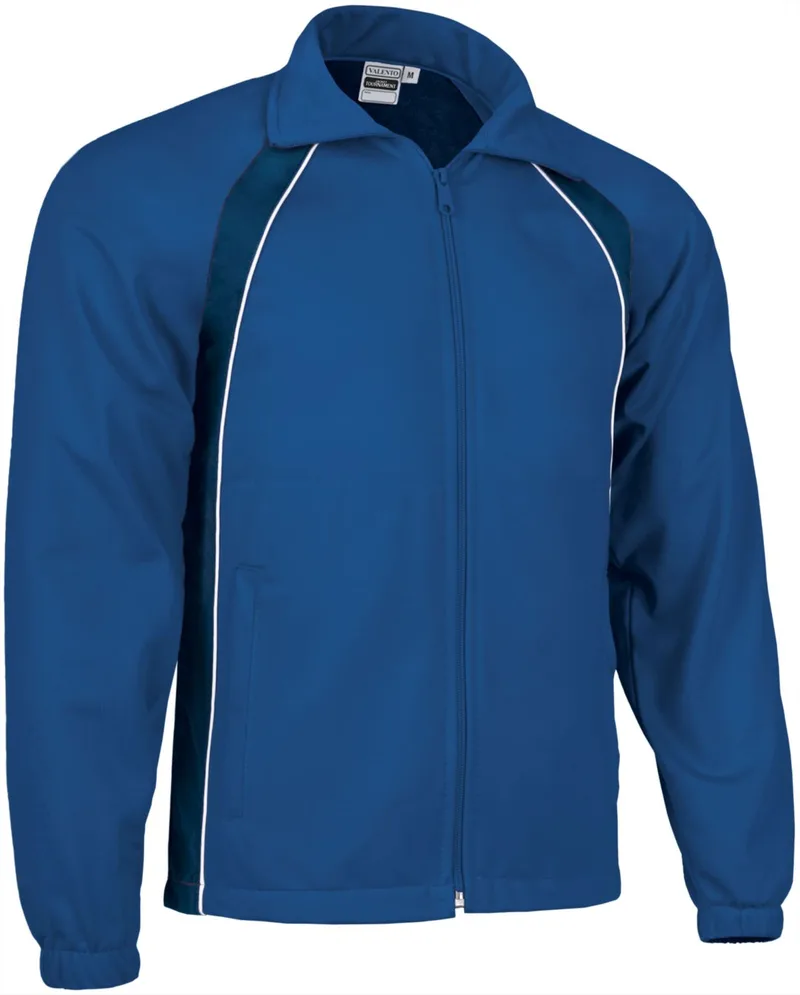 Αθλητικό μπουφάν TOURNAMENT Valento CQVATOUMY Night Navy Blue-Royal Blue-White