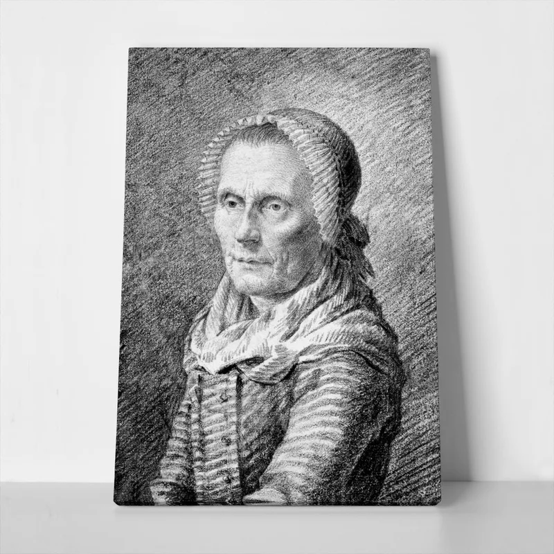 Πίνακας σε Καμβά CASPAR DAVID FRIEDRICH - PORTRAIT OF MOTHER HEIDEN