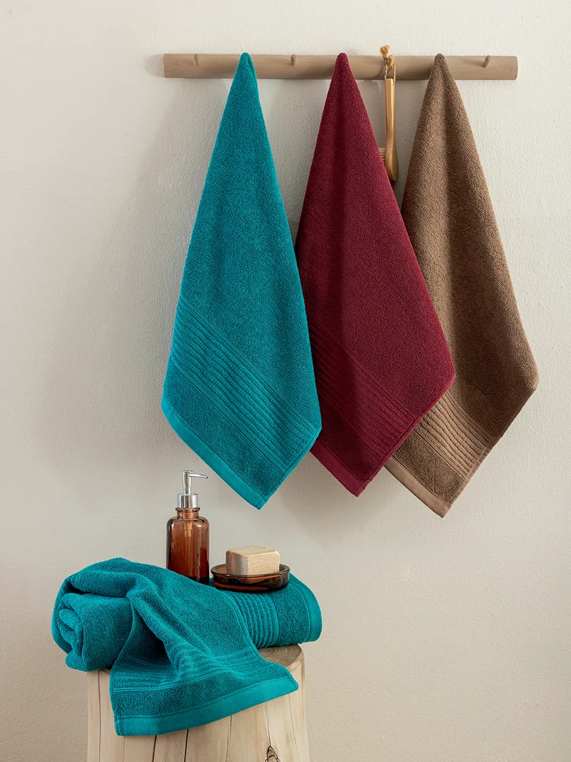 Πετσέτα Λουτρού Towels Collection 70x140 ROKE WINE - Palamaiki