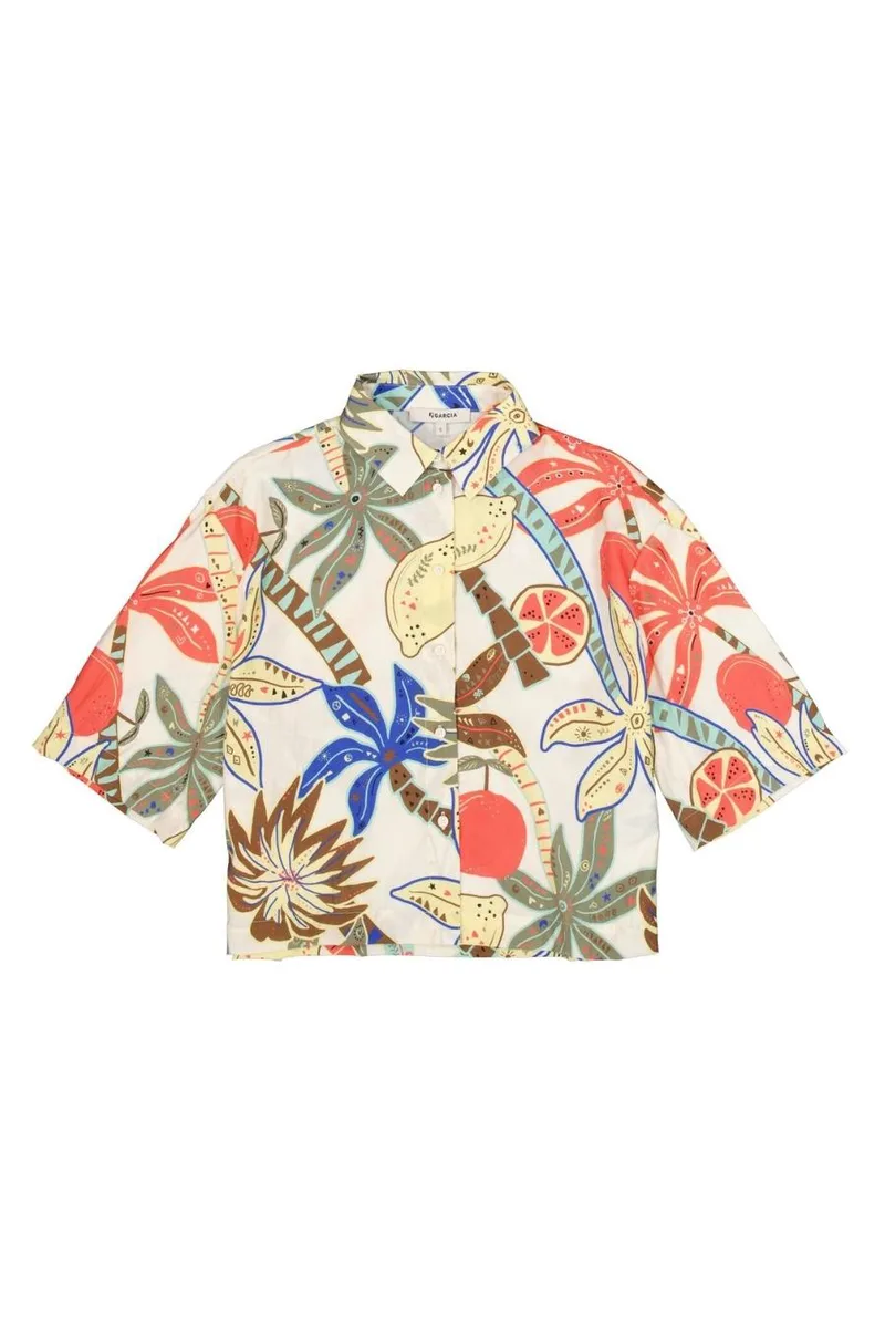 GARCIA Πουκάμισα R260232_ladies shirt ss - -R260232