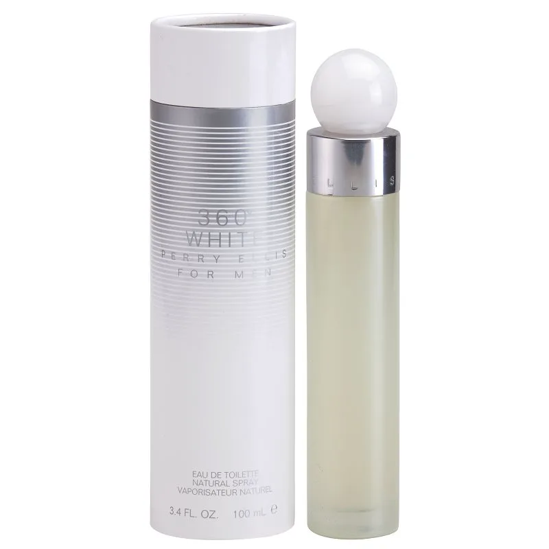 Perry Ellis 360° White Eau de Toilette για άντρες 100 ml