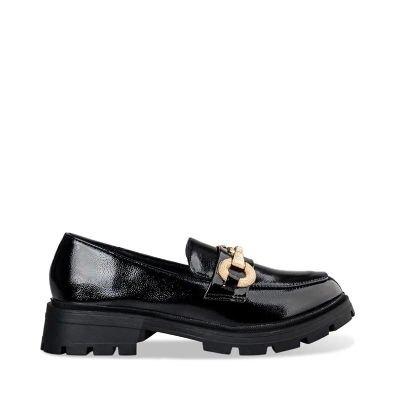 MissNV loafers V31-20011-34 μαύρο