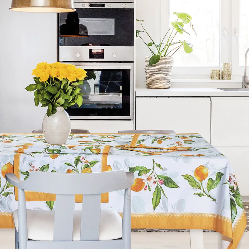Τραπεζομάντηλο 140x220 Das Home 0724 Yellow 140x220