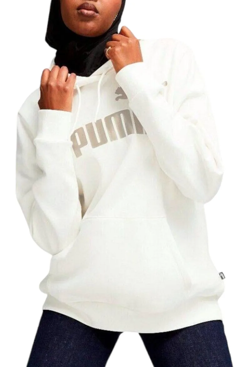 Μπλούζα Μακρυμάνικη Puma Metallic Logo Hoodie FL 849958-62 Γυναικείο