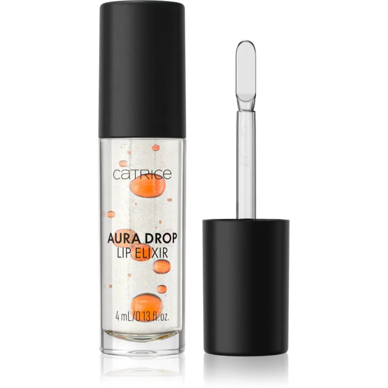 Catrice Aura Drop Lip Elixir Έλαιο για τα χείλη με θρεπτικό αποτέλεσμα απόχρωση 010 Sparkle Served 4 ml