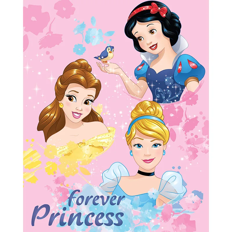 Κουβέρτα Fleece Κούνιας 130x170 Disney Dimcol Princess 045 (130x170)