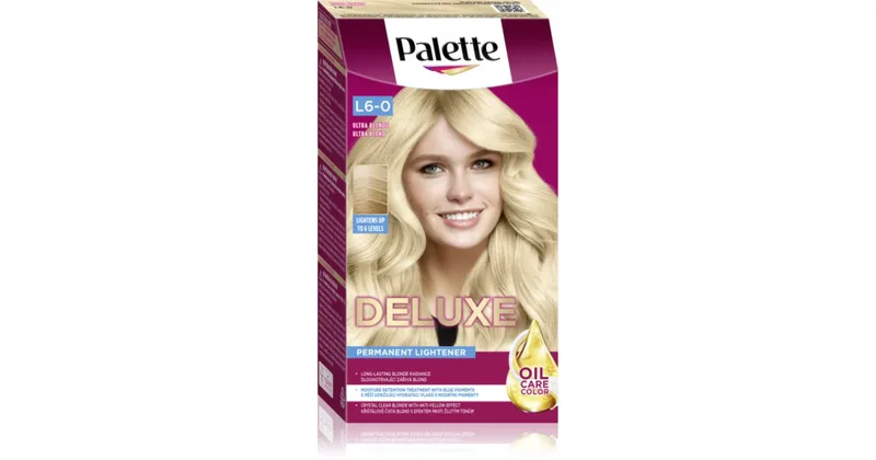 Schwarzkopf Deluxe Palette Bleaching Hair Lightener Color L6-0 Ultra Blonde