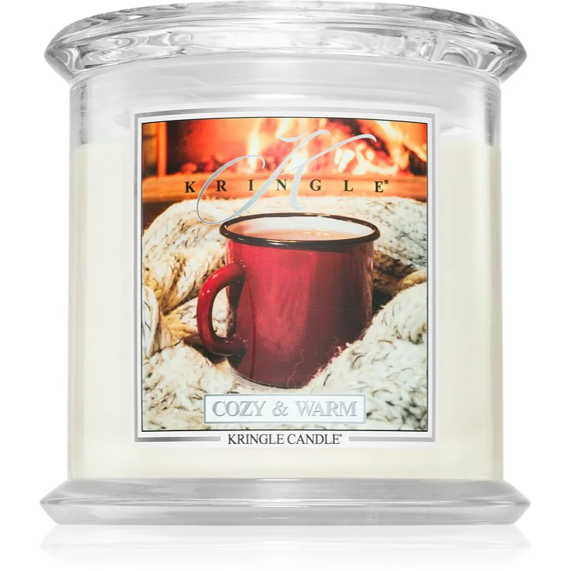 Kringle Candle Cozy & Warm αρωματικό κερί 907 γρ