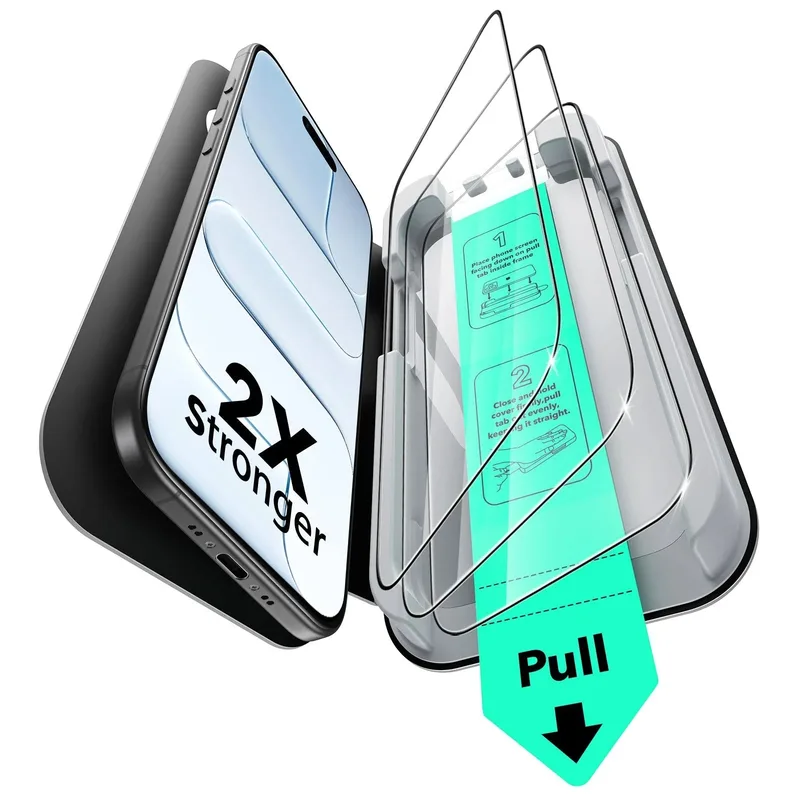 ESR UltraFit Classic Tempered Glass iPhone 17 Pro Max (3 Pack)