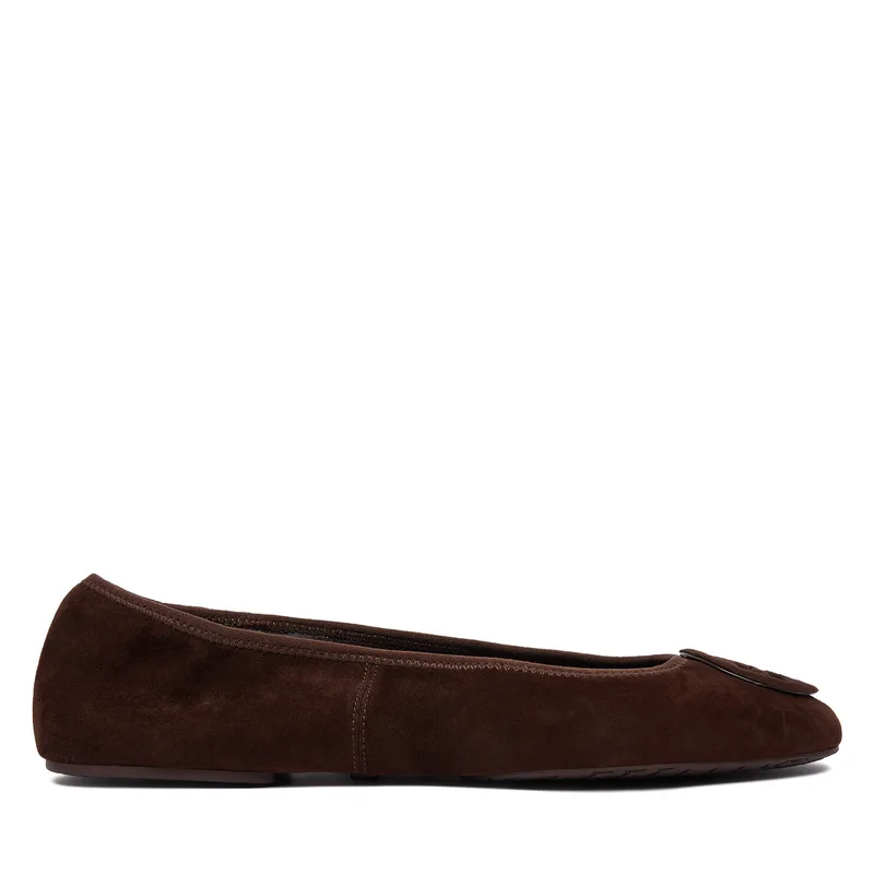 Μπαλαρίνες Tory Burch Reva Travel Ballet 177247 Καφέ