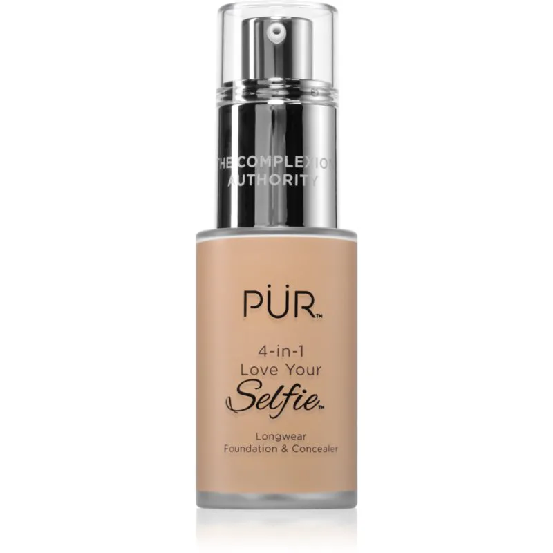 PÜR Cosmetics 4-in-1 Love Your Selfie μεικ απ και διορθωτής 2 σε 1 απόχρωση MG5 30 ml