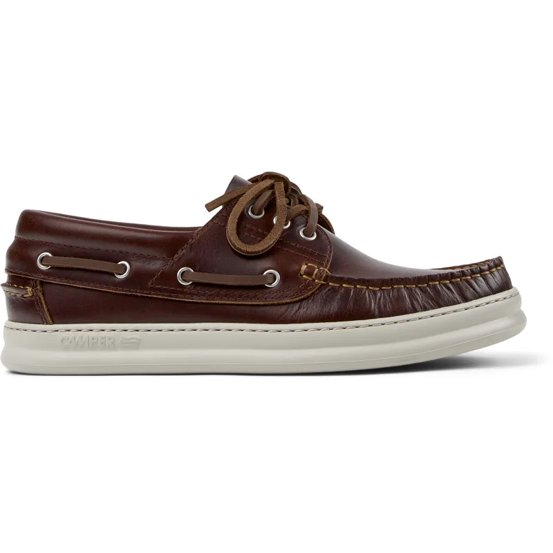 CAMPER Runner - Sneakers Για Ανδρικα - Καφέ, Μέγεθος 40, Smooth leather