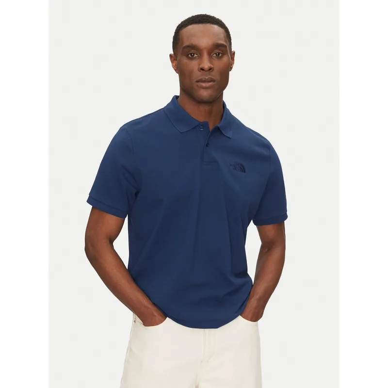 The North Face Polo Essential NF0A8C1P Μπλε Regular Fit