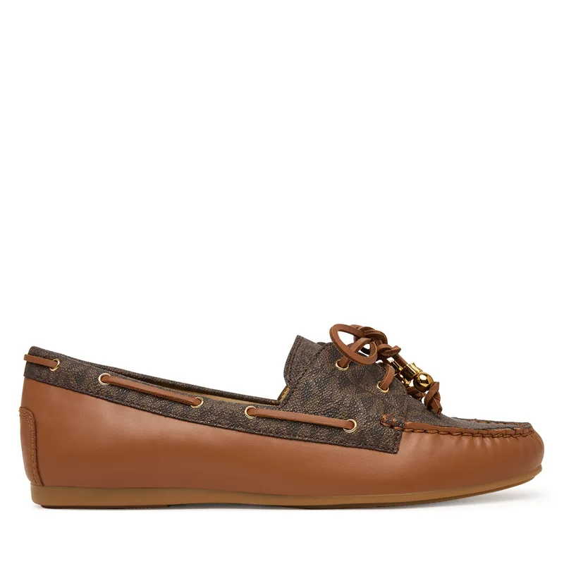 Μοκασίνια MICHAEL Michael Kors Fallon Moc 40S6FAFR1B Καφέ