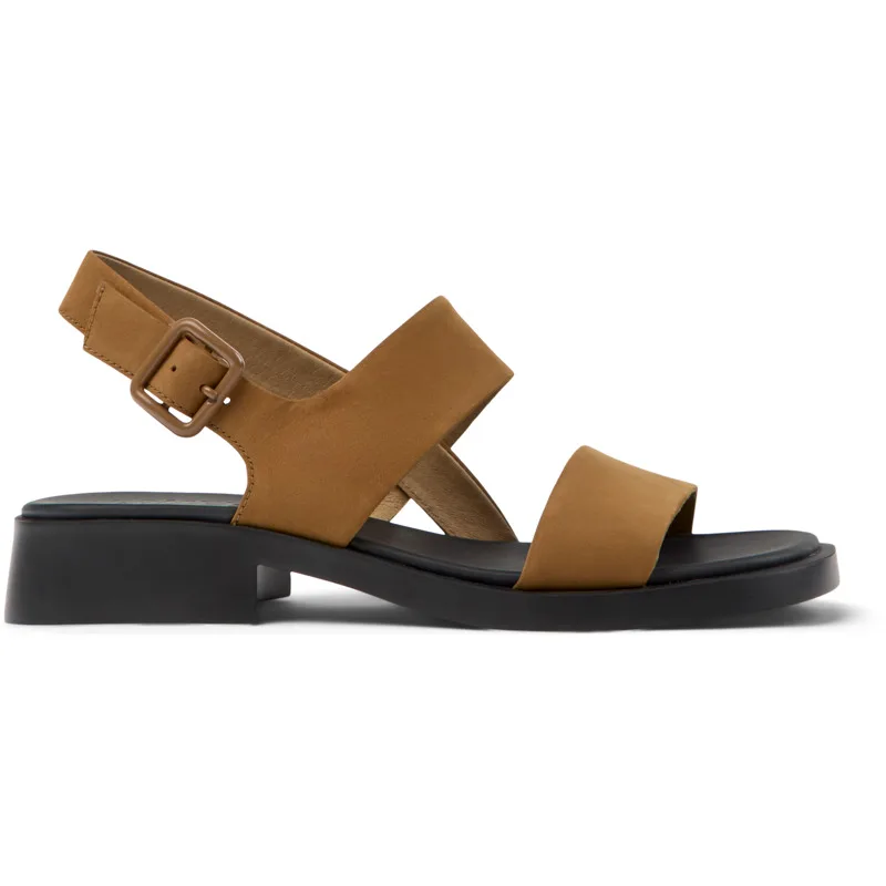 CAMPER Dana - Πέδιλα Για Γυναικεία - Καφέ, Μέγεθος 40, Suede