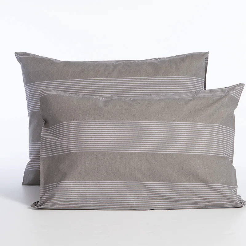Μαξιλαροθήκη Τεμάχιο 52X72 Nef Nef Casual Stripe D.Grey (52x72)