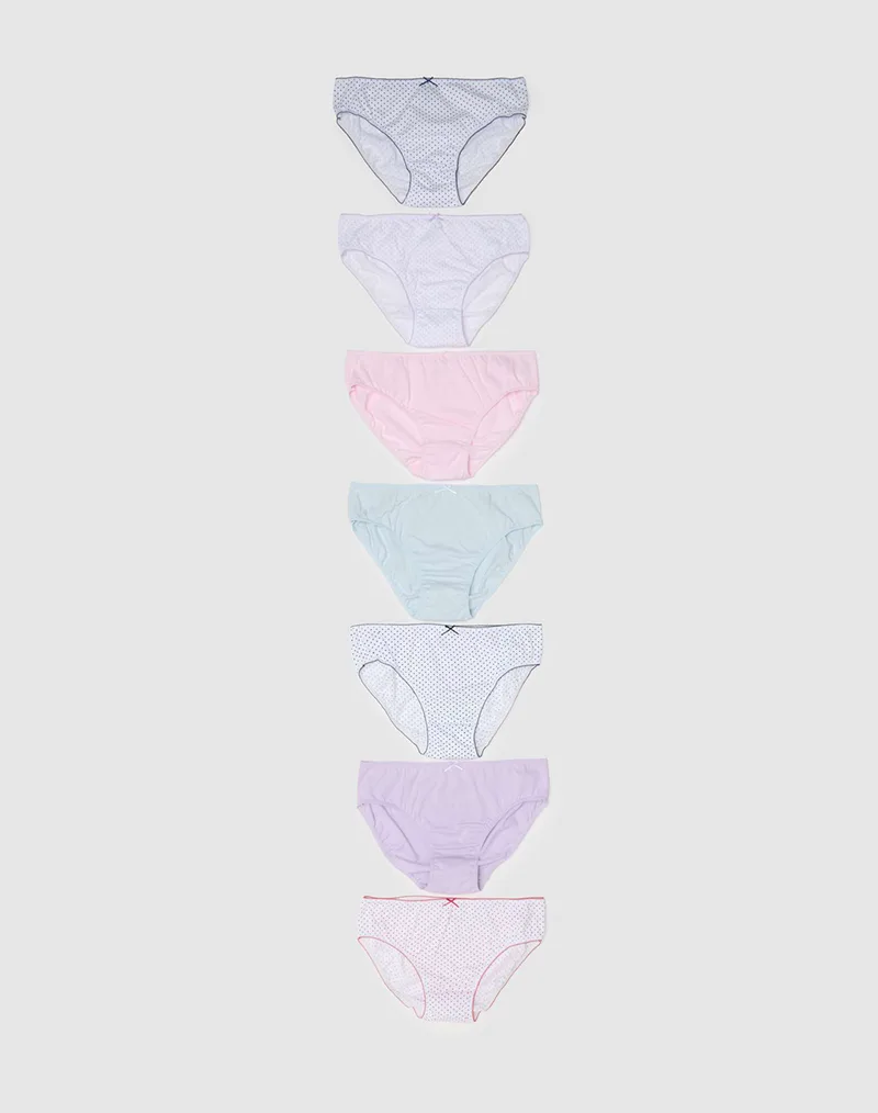OVS PK 7 BRIEFS SP 10/15 2557546-MULTICOLOUR Multi
