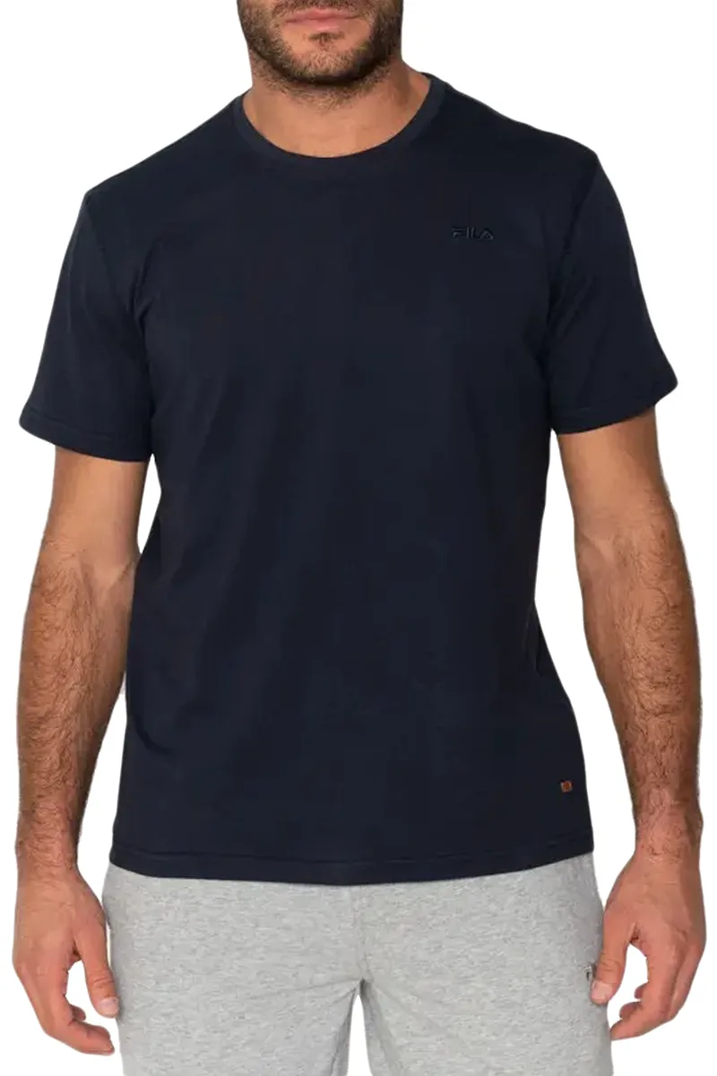 Μπλούζα Κοντομάνικη Fila Mel APJC0017-NAVY Ανδρικό