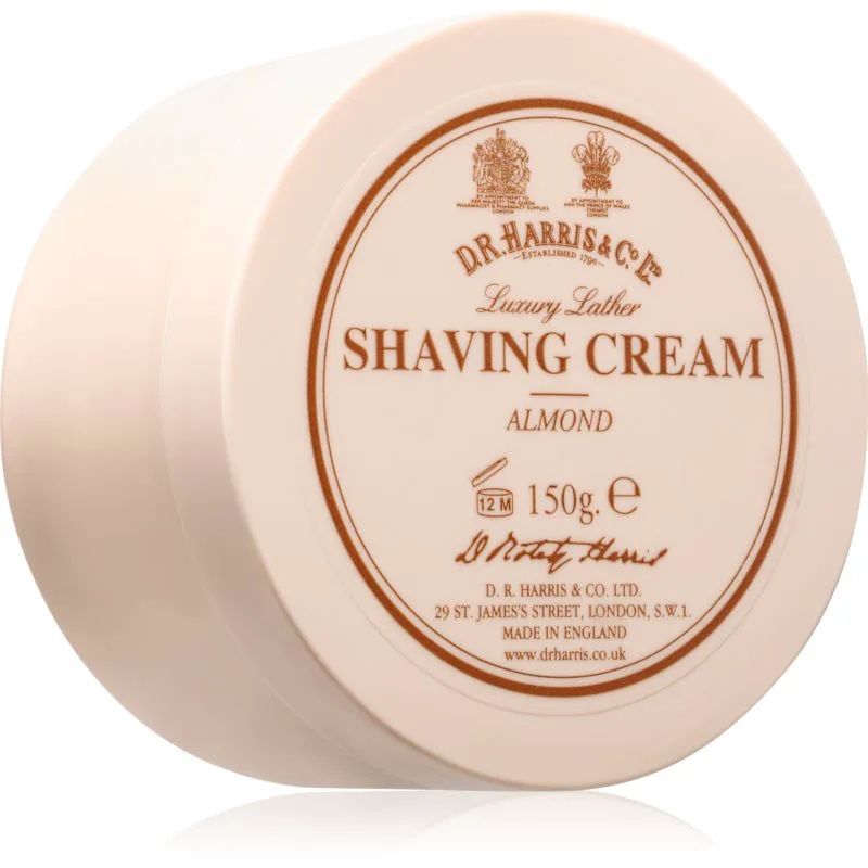 D.R. Harris Shaving Cream Almond κρέμα ξυρίσματος 150 γρ