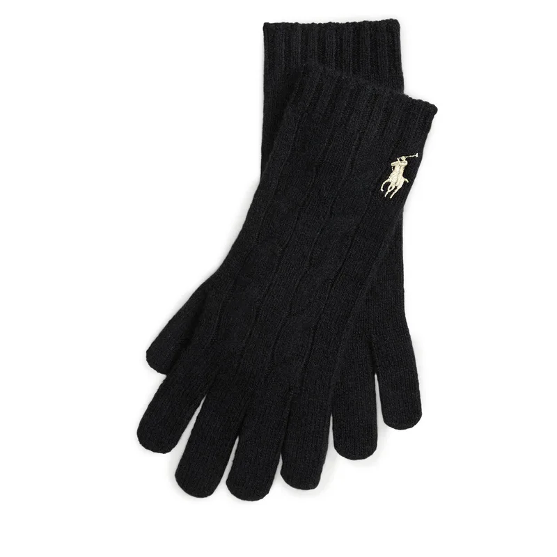 Γάντια Polo Ralph Lauren 455981440001 Μαύρο