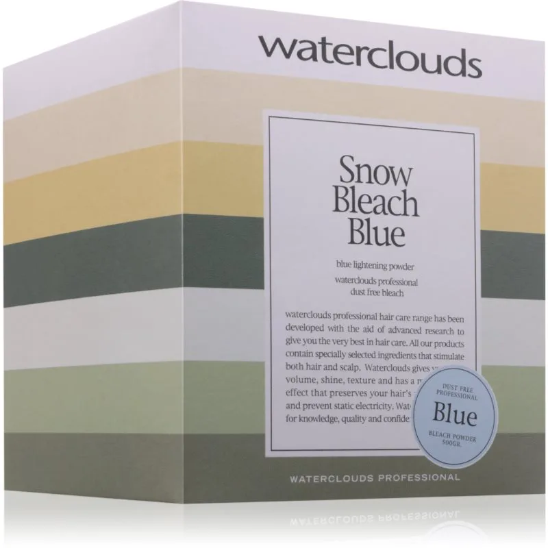 Waterclouds Snow Bleach Blue ξανοιχτική πούδρα λεύκανσης για τα μαλλιά 500 γρ