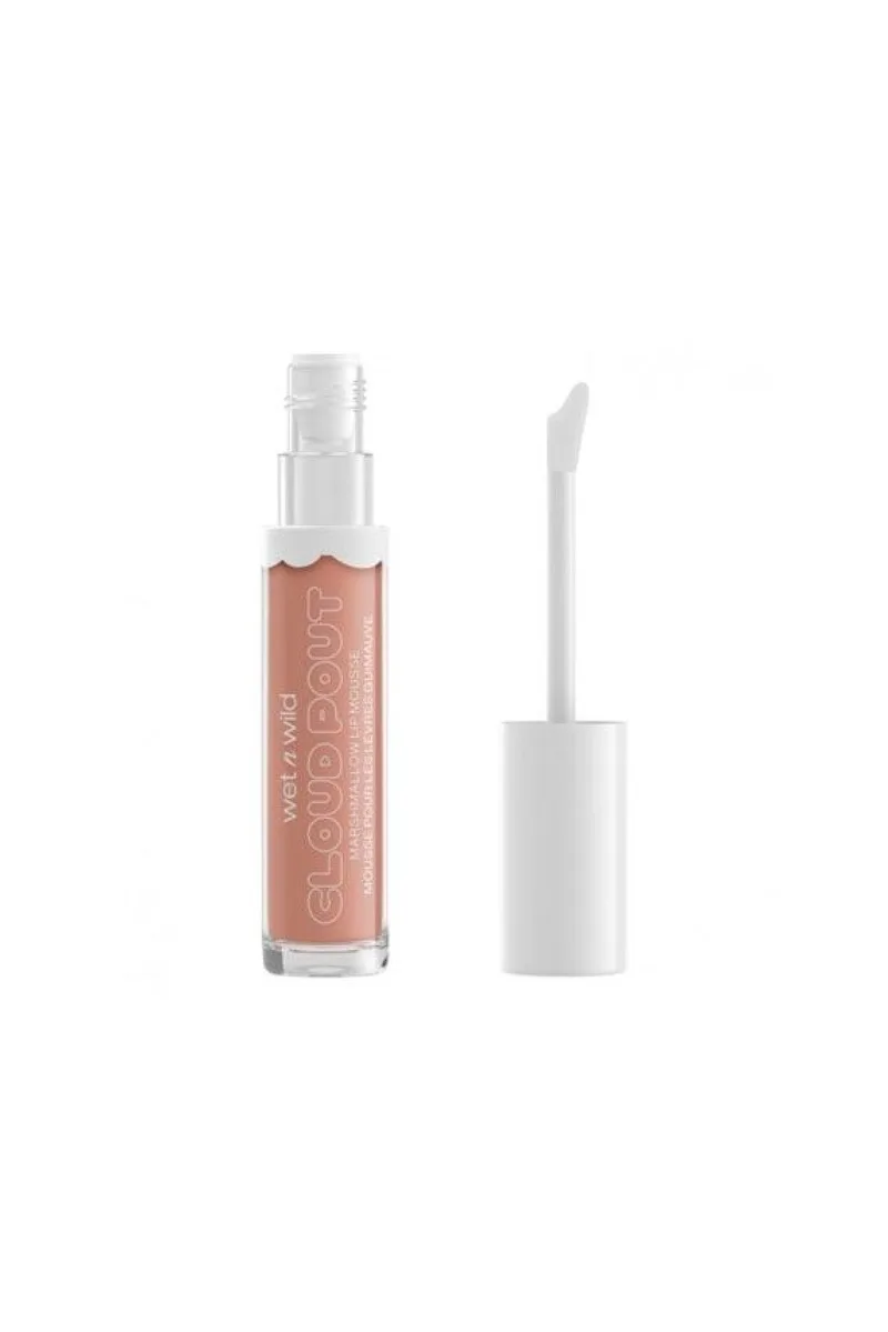 Κραγιον Σε Υγρη Μορφη Cloud Pout Marshmallow Lip Mousse Fluffernutter Wet N Wild Μονόχρωμο