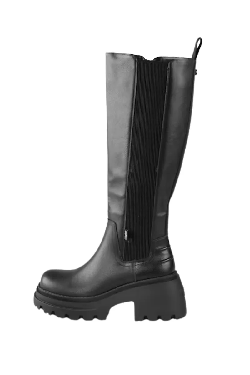 BUFFALO Μπότες- Μποτάκια BRAVR CHELSEA HI - BLACK-1220076-BLACK