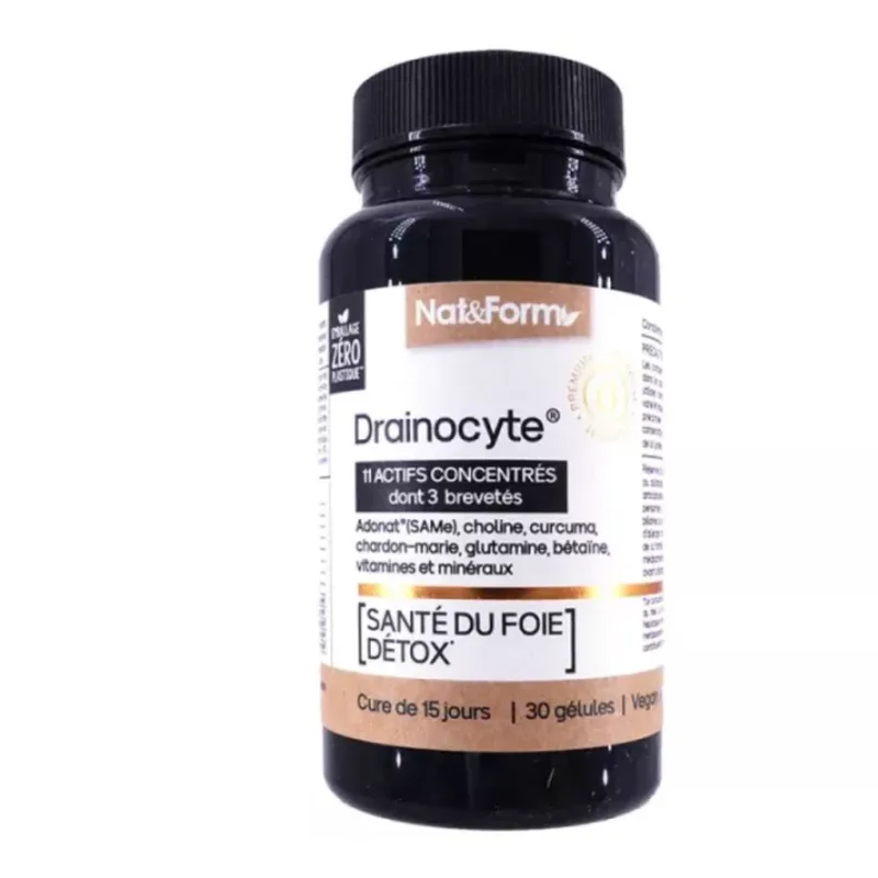Nat&Form Drainocyte® Liver Health Detox 30 Capsules