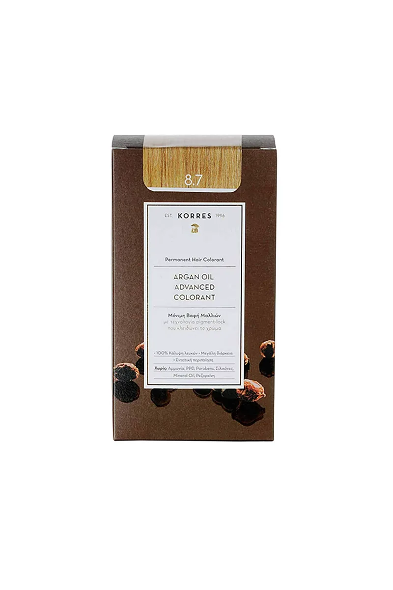 Korres Argan Oil Advanced Colorant 8.7 Καραμέλα - 21006626