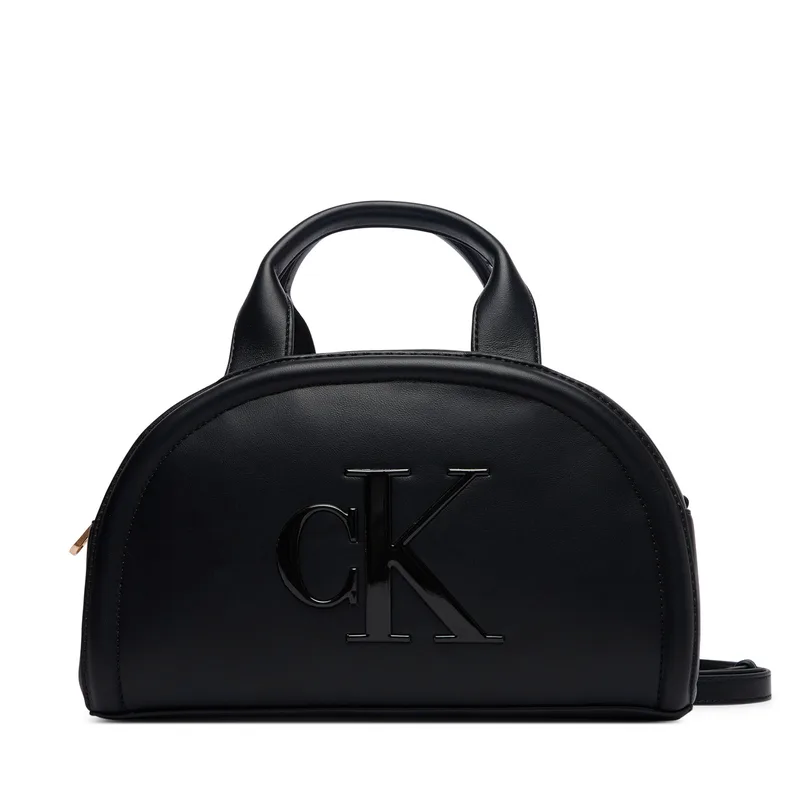 Τσάντα Calvin Klein Bold Ck Dome Crossbody LV04F3895G Μαύρο