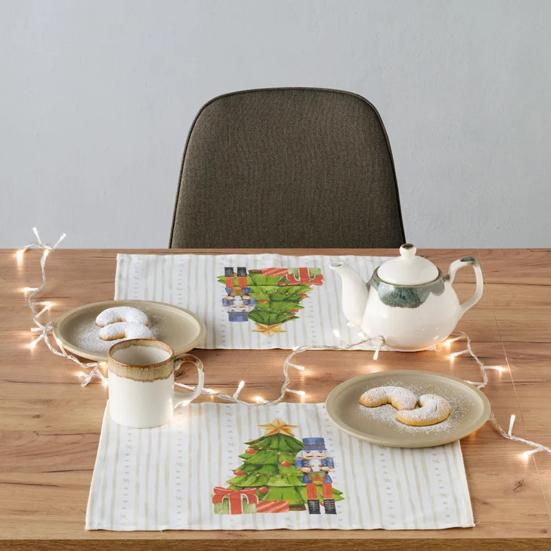 Σουπλα 33X45 (Σετ 4 Τμχ) Kentia Snow 255