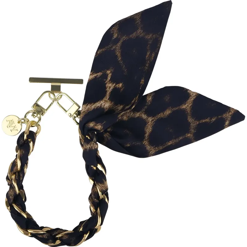Λουράκι Χειρός AVY Scarf Wristband Αποσπώμενο για Θήκες Κινητών / Smartphones - Panthera Chic (8719246497797)
