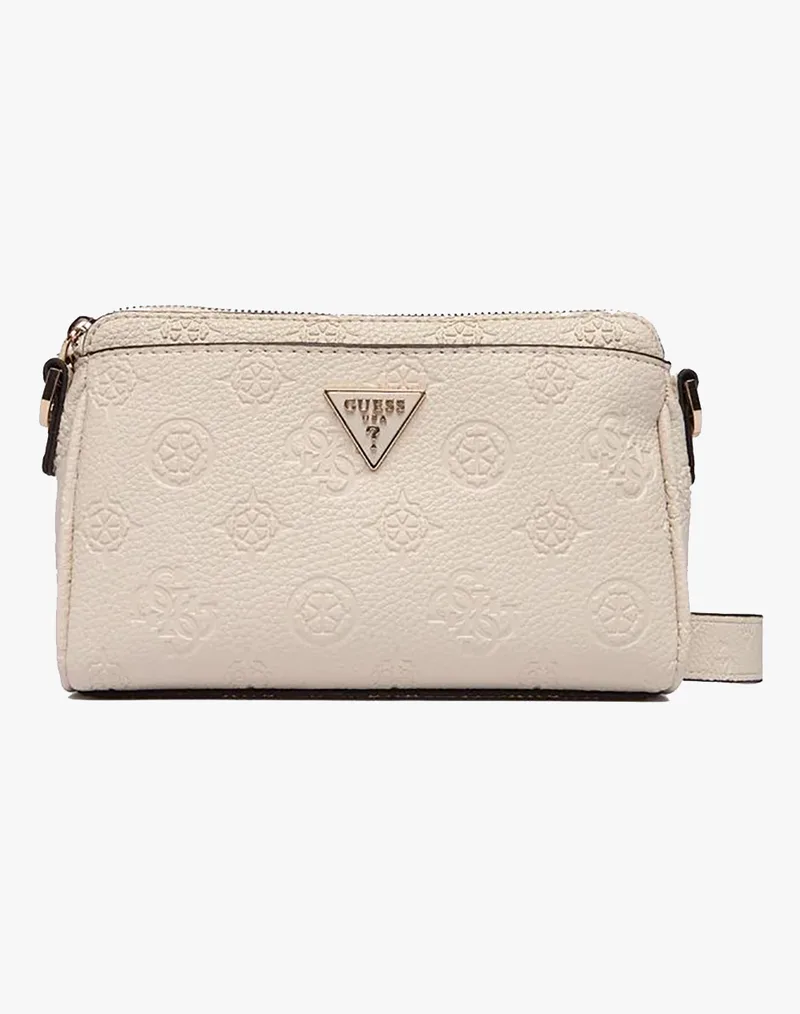 GUESS CRESIDIA II MINI XBODY TOP ZIP ΤΣΑΝΤΑ ΓΥΝΑΙΚΕΙΟ HWPD9888720-OFL Ecru