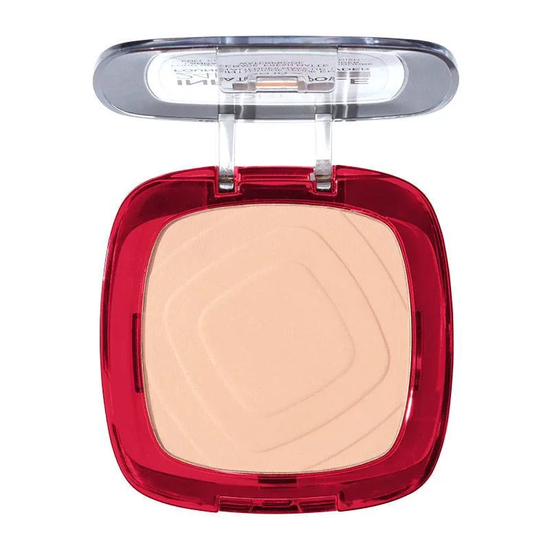 L'Oreal Paris Infaillible 24H Fresh Wear Foundaton in a Powder 9gr Make Up σε Μορφή Πούδρας για Κάλυψη Διαρκείας με Ματ Αποτέλεσμα Πούδρας - 180 Rose Sand