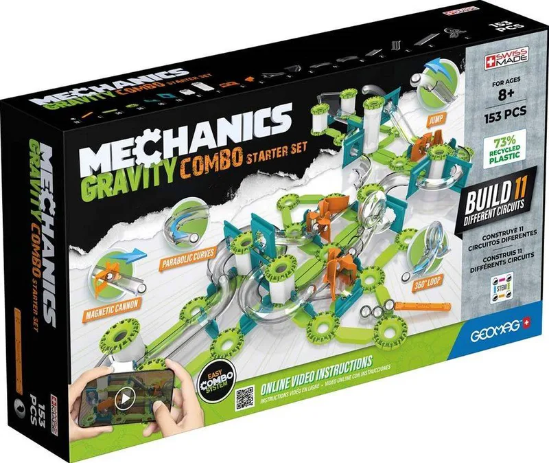 ΜΑΓΝΗΤΙΚΟ ΣΕΤ GEOMAG GRAVITY COMBO STARTER SET 153 ΤΜΧ (757)