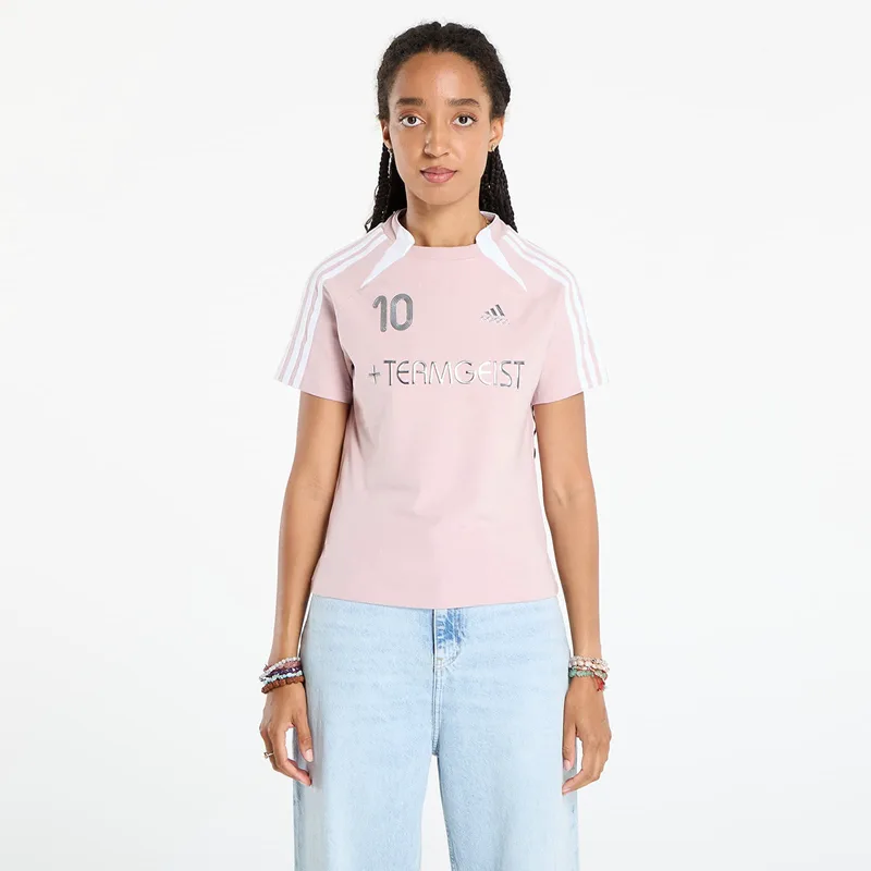 T-shirt adidas Adilenium Season 4 Teamgeist Slim T-Shirt New Rose S