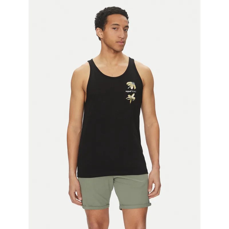 Jack & Jones Tank top Varenna 12275464 Μαύρο Regular Fit