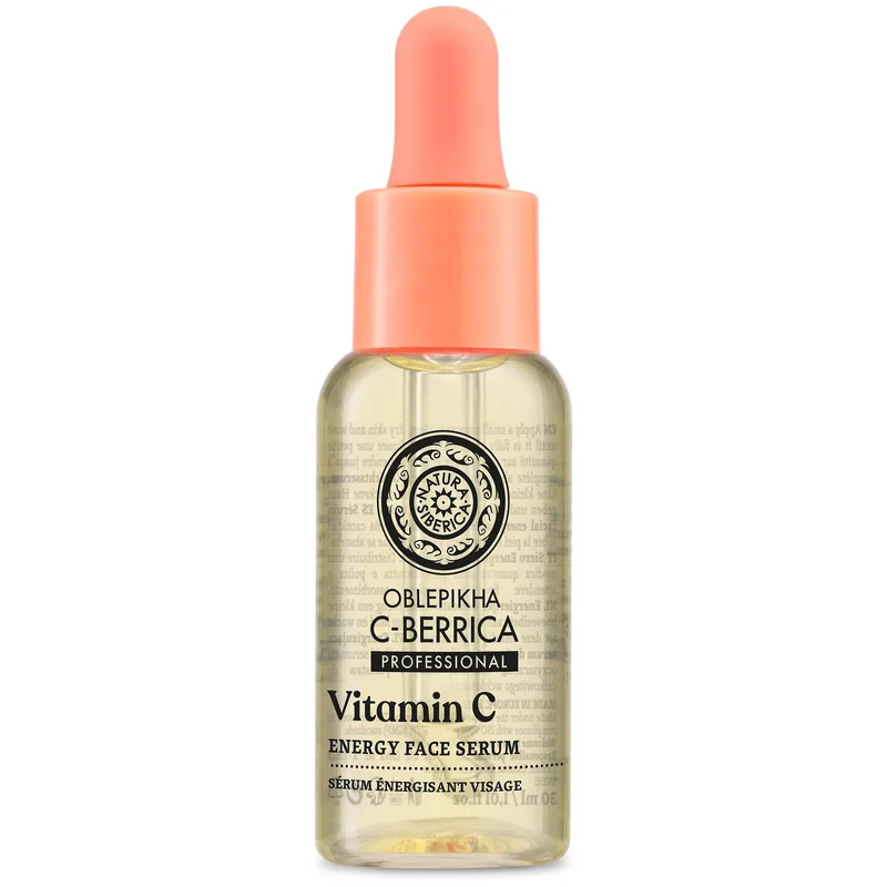Natura Siberica Oblepikha C-Berrica Vitamin C Energy Face Serum Ορός Προσώπου με Βιταμίνη C για Ενέργεια 30ml