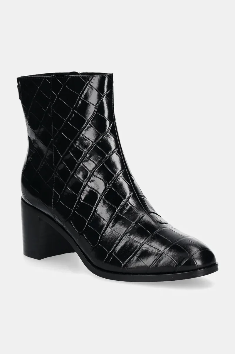 Δερμάτινες μπότες Lauren Ralph Lauren Cassie