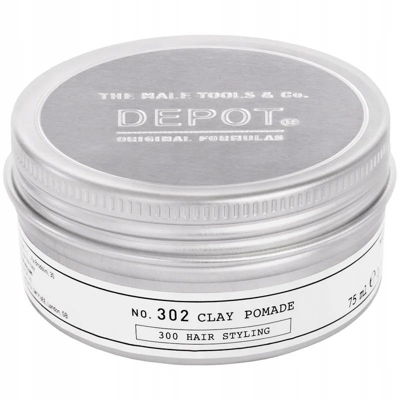 Depot The Male Tools - No. 302 Clay Pomade (75ml)