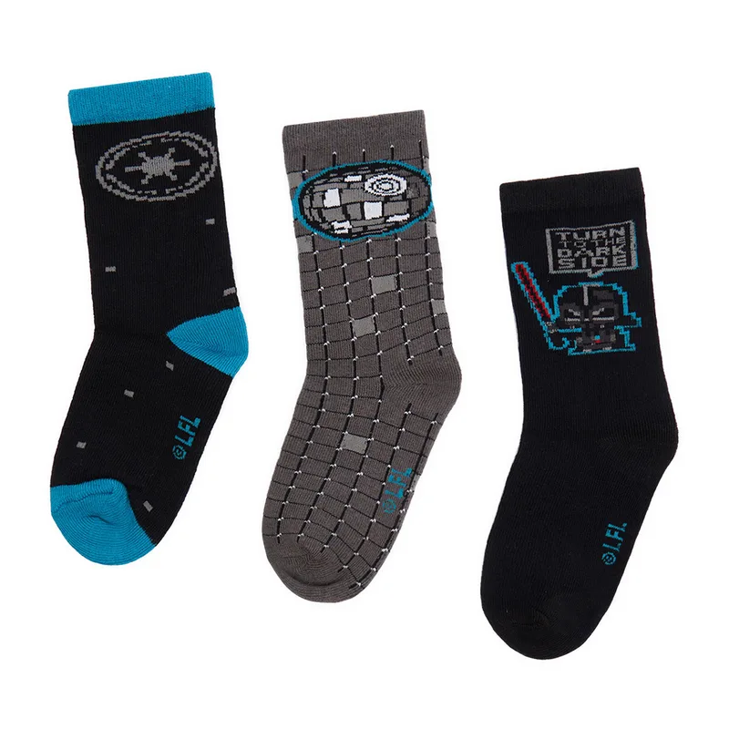 Κάλτσες μακριές Star Wars CEO-ACCCS-AW25-210SW(3-PACK) Μαύρο