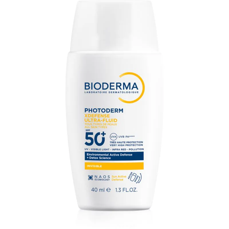 Bioderma Photoderm XDefense Invisible προστετυτικό υγρό SPF 50+ 40 ml